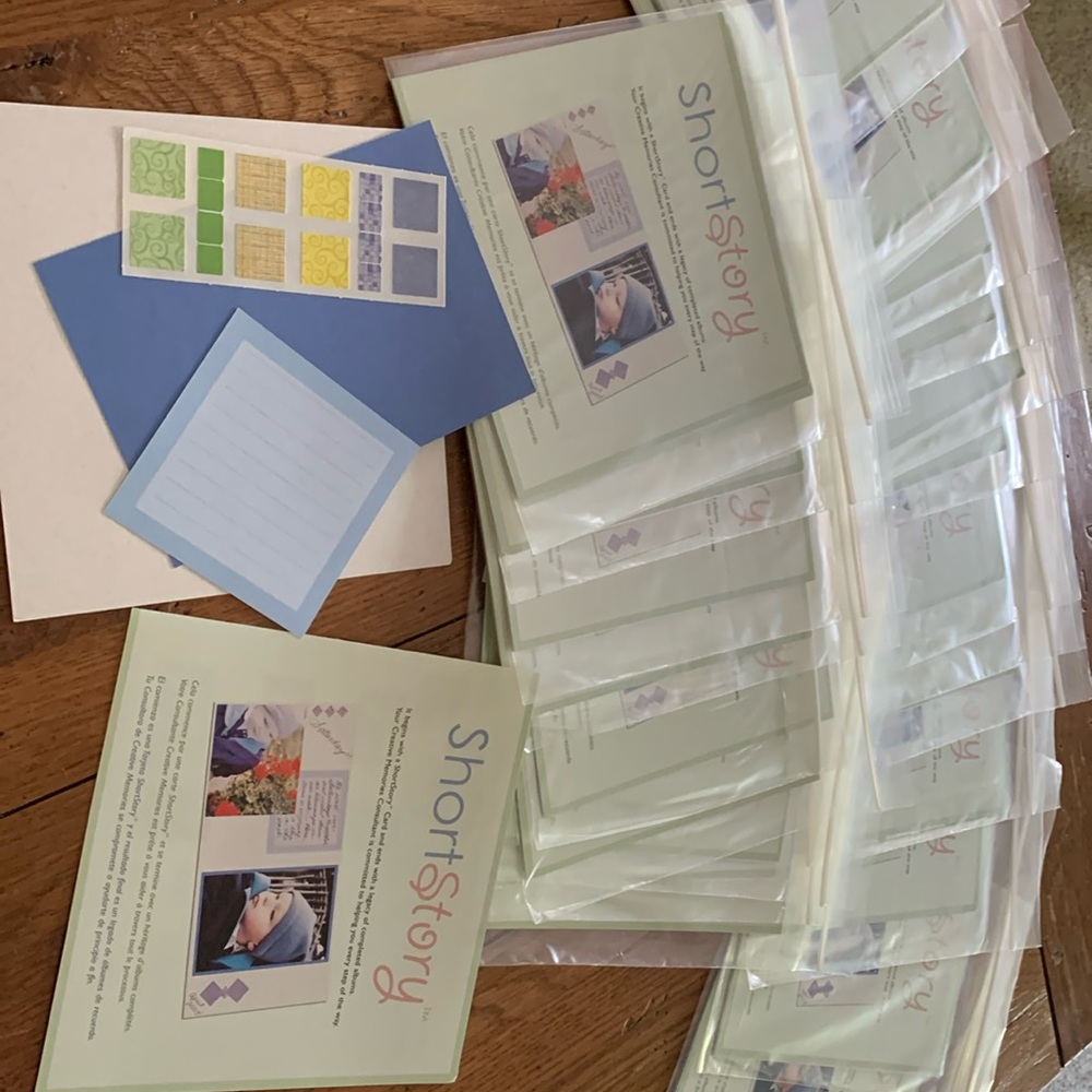 Creative Memories Short Story Cards-set of 20